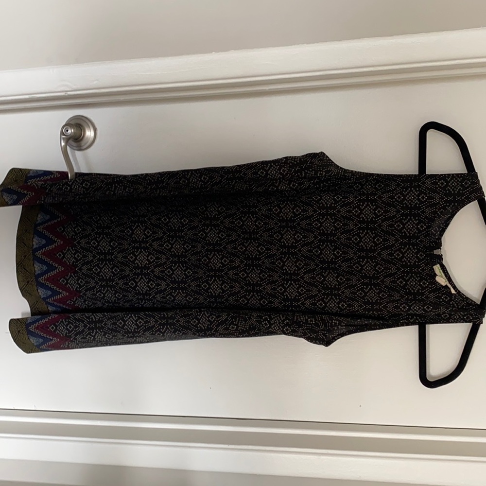 Black mini dress
